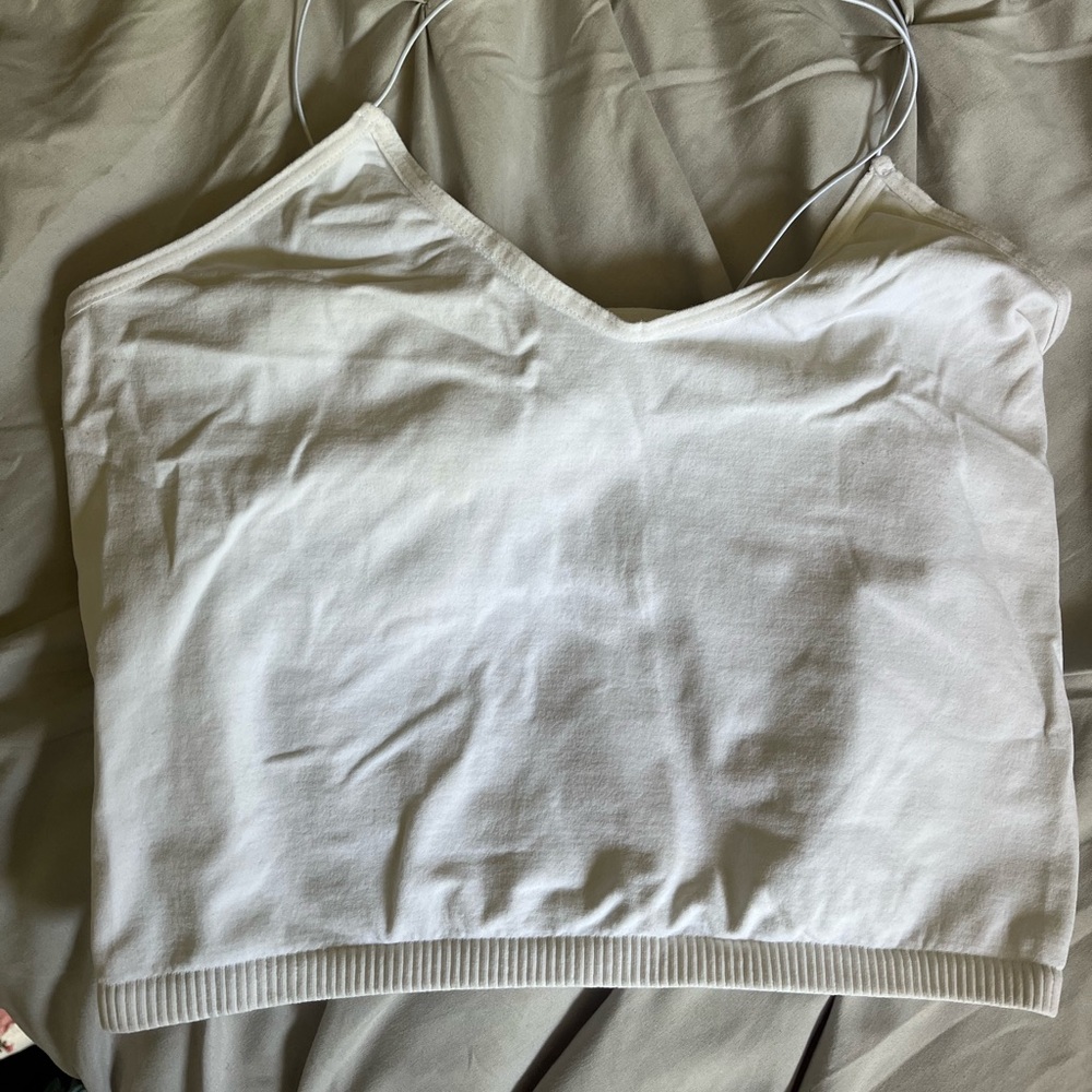 Free people white cami never worn